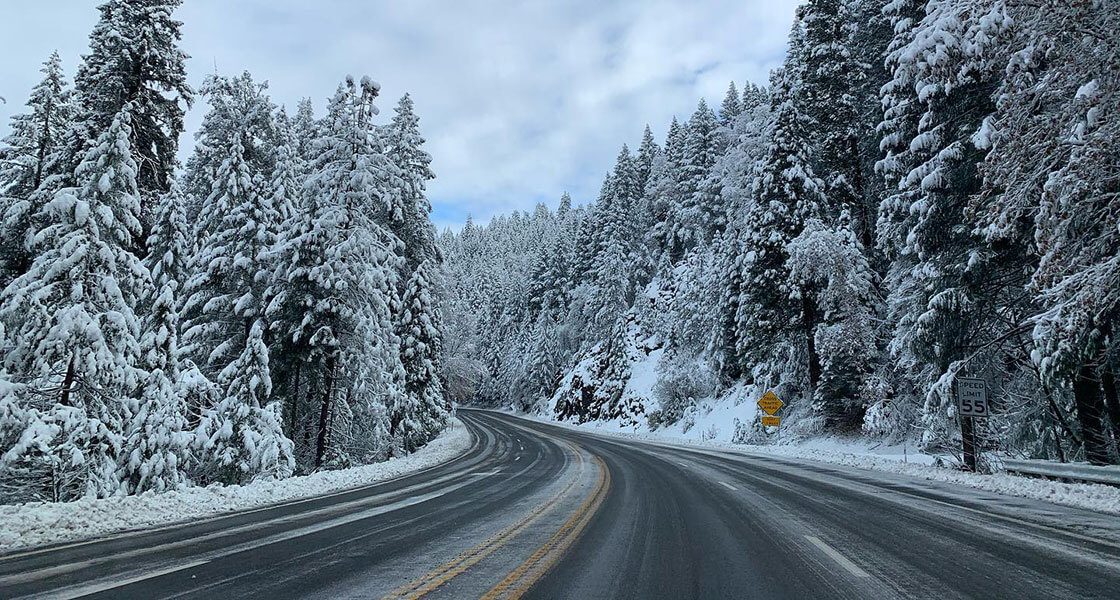 Winter Driving at Lake Tahoe