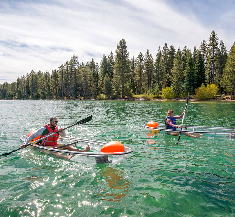 Kayaking Tahoe