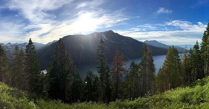 Angora Ridge Trail Lake Tahoe