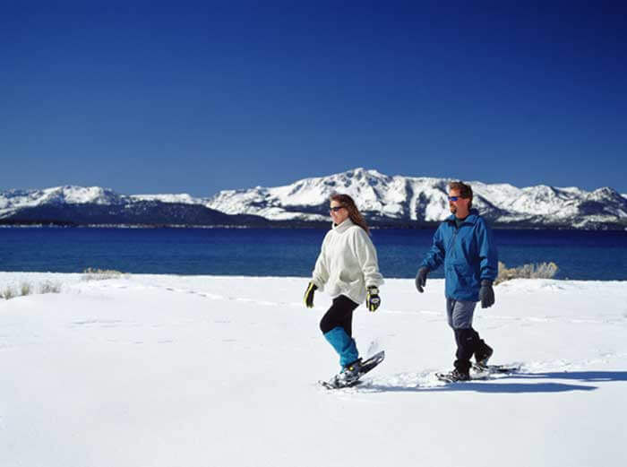 Snowshoeing Lake Tahoe