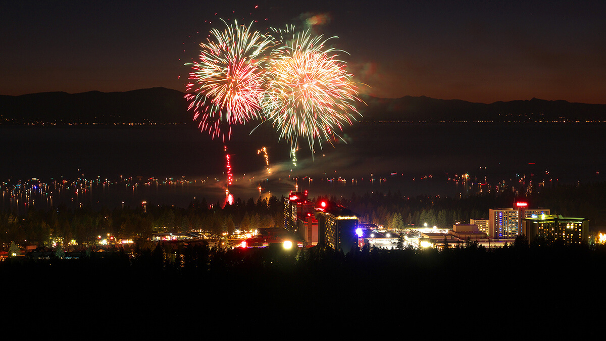 Lights on the Lake Fireworks | Tahoe South