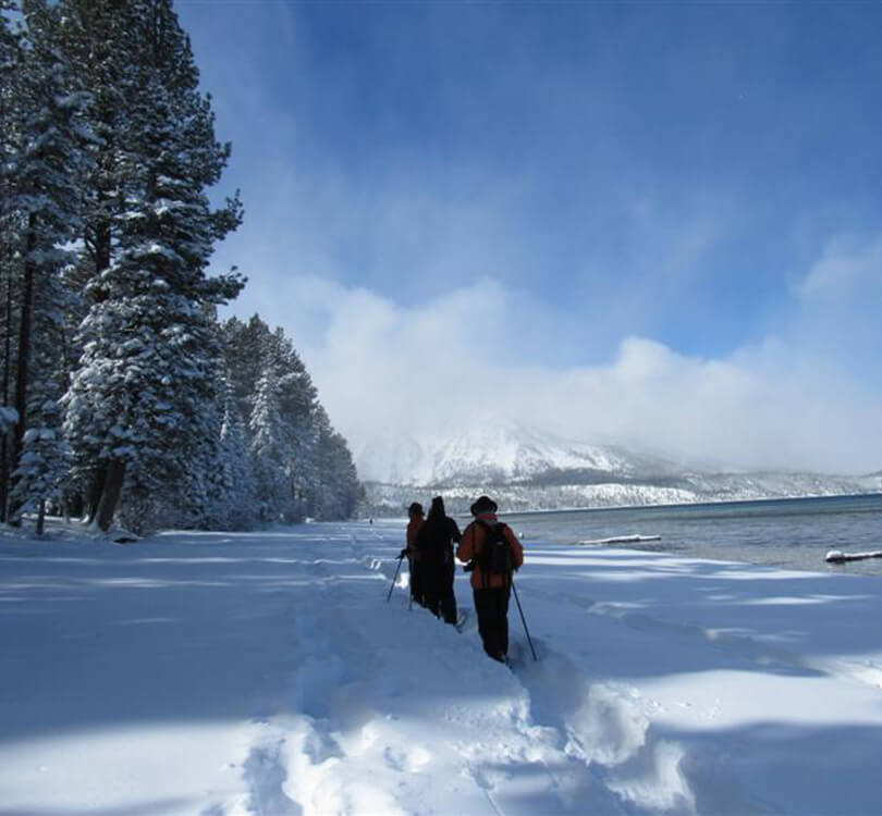 Snowshoeing Lake Tahoe Camp Richardson Resort
