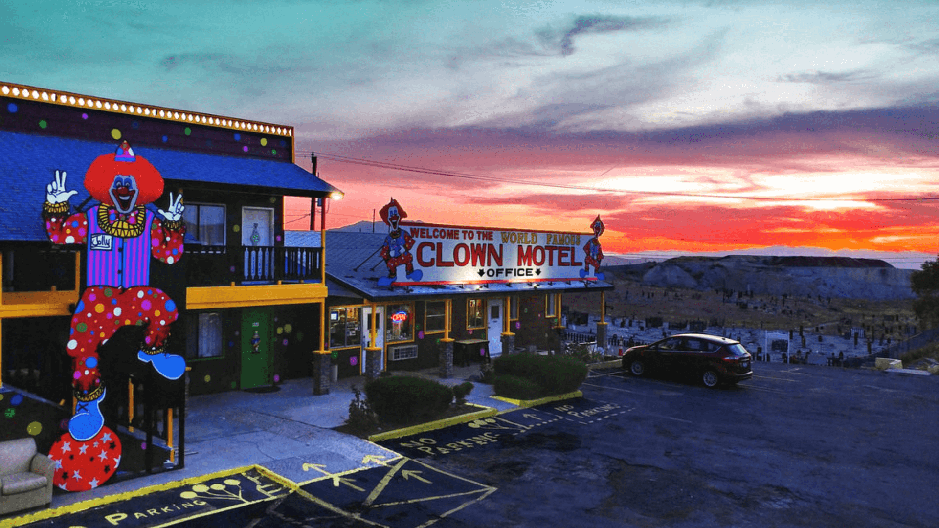 The World Famous Clown Motel, Tonopah NV