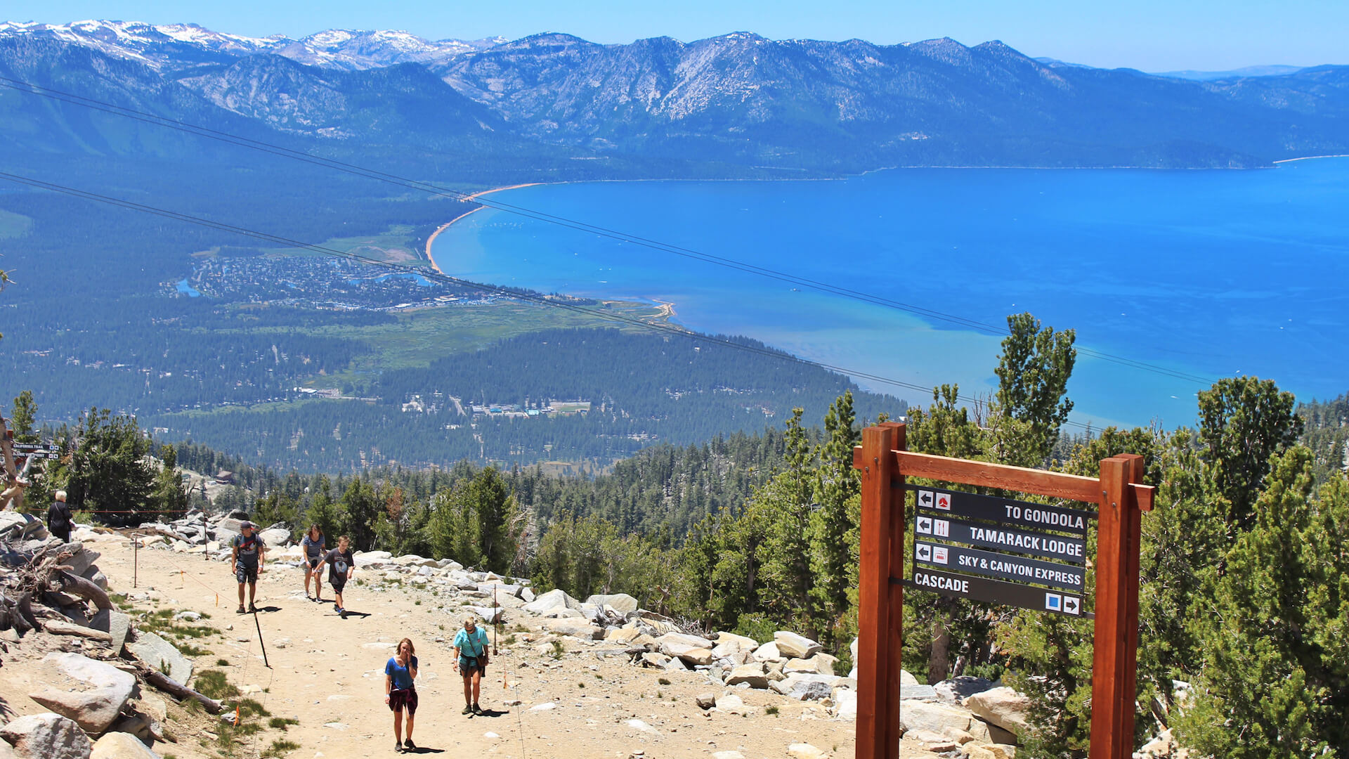 Hiking Trails at Heavenly Mountain Resort - Kristin Rust / LTVA