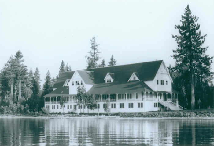Old Photo of Tallac Point House