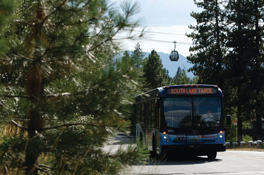 Tahoe Transportation District Bus Summer