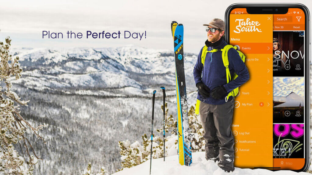Tahoe South App Plan the Perfect Day Snow