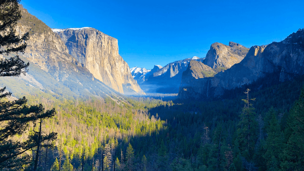 Low Elevation Smoke in Yosemite National Park